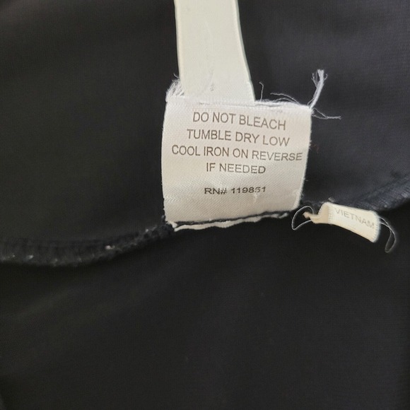 Heart Soul Womens Blouse Extra Small READ Top Black Sleeveless Scoop Neck Shirt - Picture 9 of 9